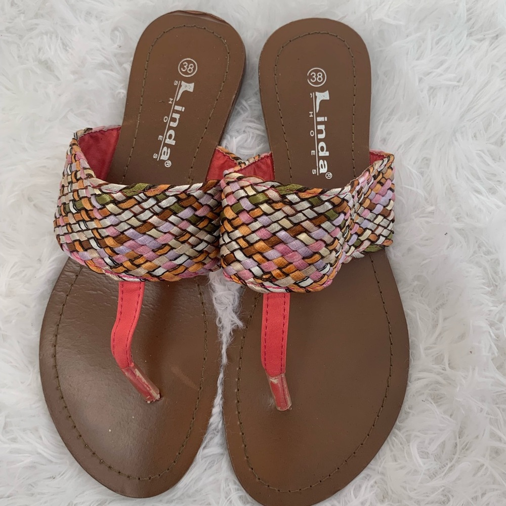 Italian weave sandles